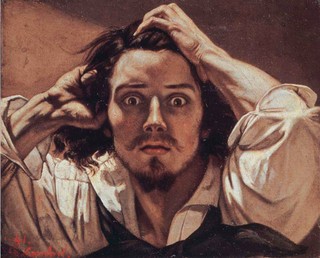 Gustave Courbet: Ifjúkori kétségbeesett önarckép